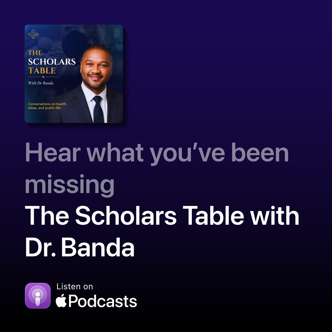 The Scholars Table with Dr Banda